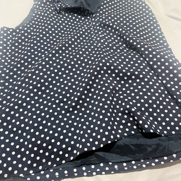 J Crew polka dot blouse 12 - Picture 4 of 7
